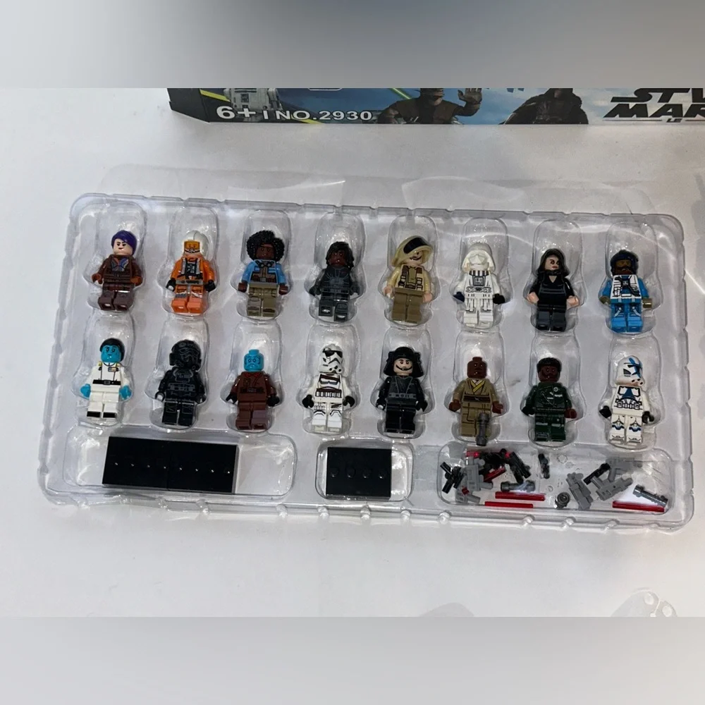 Star Wars Jedi and Sith Mini Figures Bundle 24 Pack Action Figure Set UNBRANDED - Picture 9 of 11
